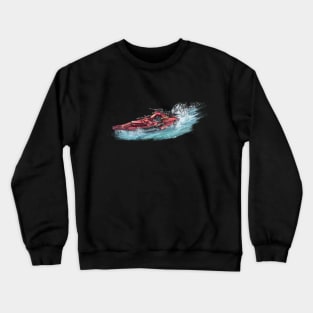 Cobra Moray Hydrofoil is on the Attack! Crewneck Sweatshirt